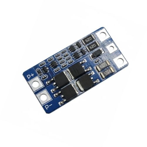 ماژول شارژ و دشارژ BMS باتری لیتیوم 2 سل 10 آمپر